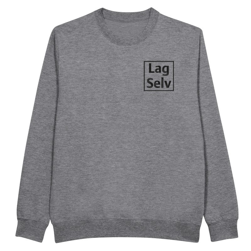 Personlig College sweatshirt med broderi – Design din egen sweatshirt