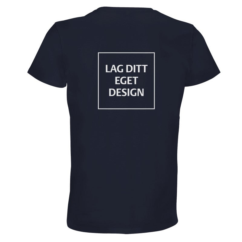 Resirkulert Unisex Crewneck T-skjorte | Design din egen T-skjorte med trykk