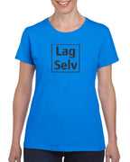 Heavyweight Dame Crewneck T-shirt til Eget Broderi - Design Din Egen