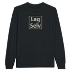 Personlig Unisex Langærmet T-shirt med Broderi – Design Din Egen