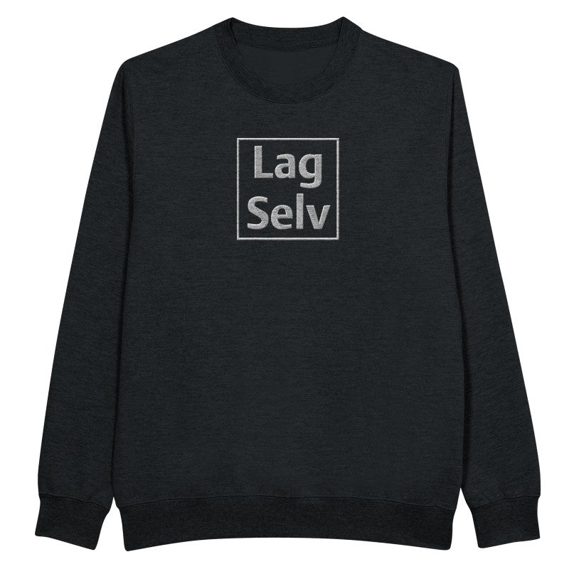 Personlig College sweatshirt med broderi – Design din egen sweatshirt
