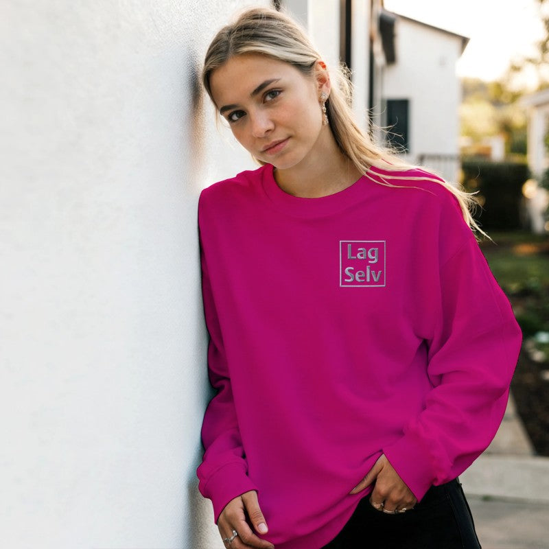 Personlig College Sweatshirt med Broderi | Design Din Egen Sweatshirt