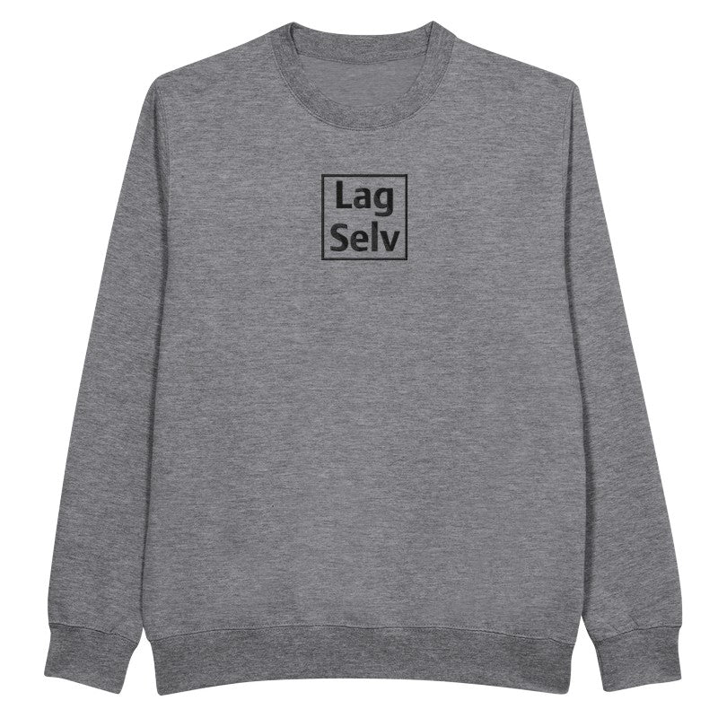 Personlig College sweatshirt med broderi – Design din egen sweatshirt