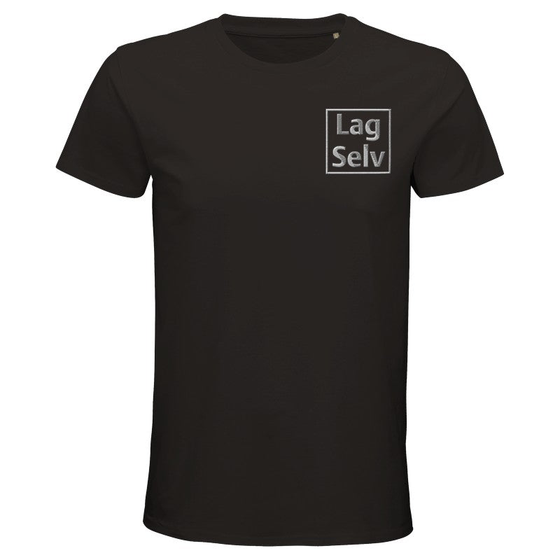Økologisk T-shirt til Mænd med Eget Broderi | Design Din Egen