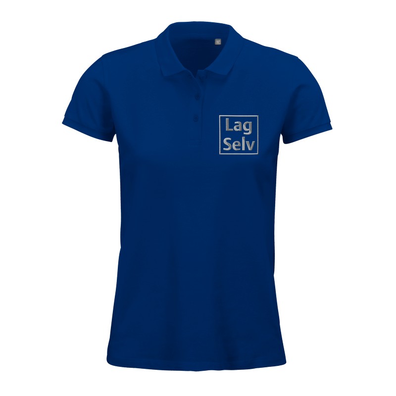 Design din egen økologiske polo skjorte for kvinner | Personlig broderi