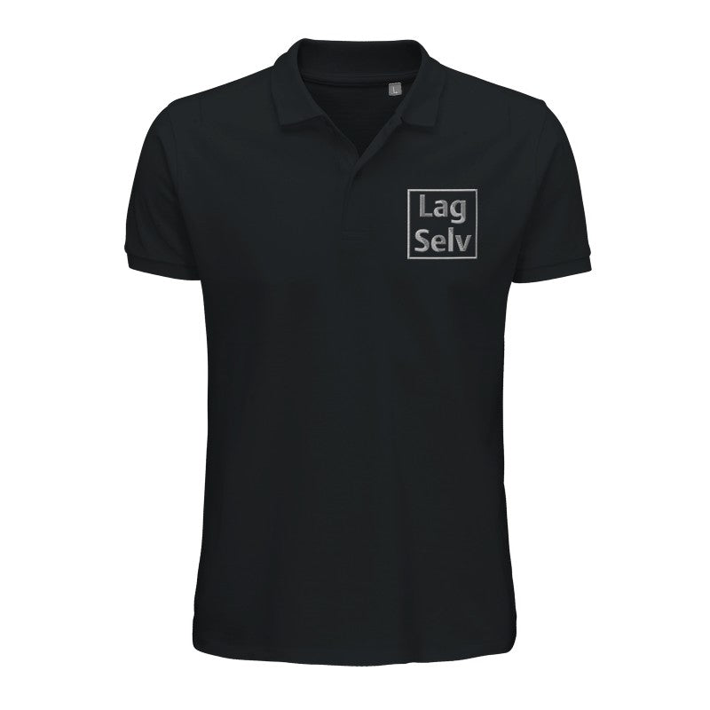 Polo T-shirt til mænd i økologisk bomuld – Design din egen med broderi