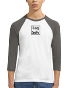 Lav din egen Unisex Raglan T-shirt med 3/4 ærmer | Med Eget Broderi