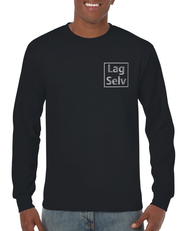 Premium Langærmet T-shirt: Design med Personligt Broderi