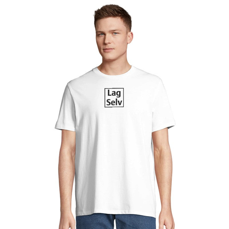 Design din egen økologiske unisex T-shirt med personligt broderi