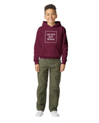Blød Hættetrøje til Unge med Eget Tryk | Mellemtyk Fleece Hoodie