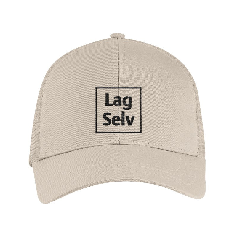 Tilpasningsbar Trucker Hat i Økologisk Bomuld med Broderi | Skab Din Egen Kasket