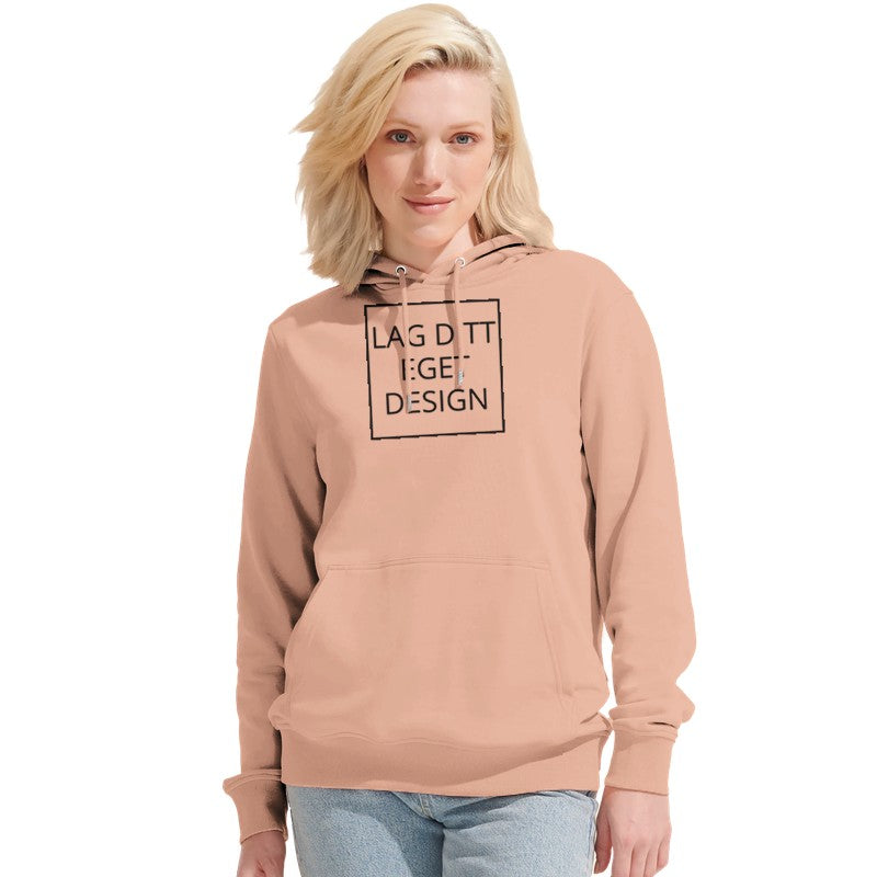Design din egen økologiske hættetrøje med tryk | Personlig Unisex Hoodie