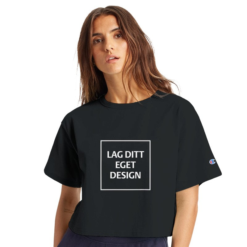 Design din egen cropped T-shirt med tryk