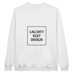 Personlig College Sweater med Eget Tryk | Design Din Logo Sweater