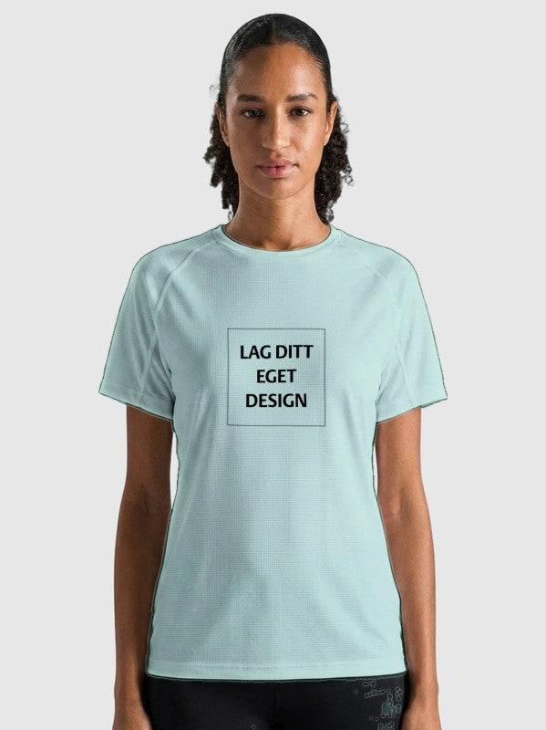Ultralet teknisk T-shirt til damer med eget tryk | Faconsyet sport