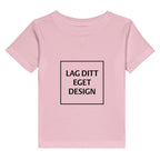 Klassisk småbørns T-shirt i bomuldsjersey med eget tryk