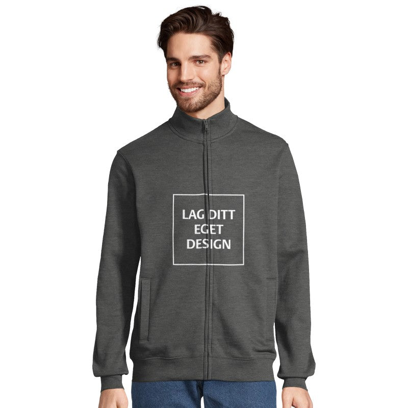 Design Din Egen Genser Med Glidelås | Personlig Trykk På Full-Zip Sweatshirt