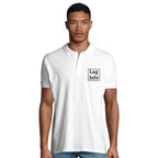 Polo T-shirt til mænd i økologisk bomuld – Design din egen med broderi