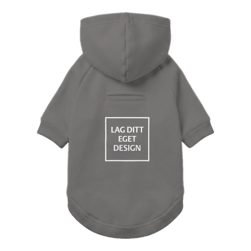 Hættetrøje til Hund med Eget Tryk | Fleece Hoodie til Hund