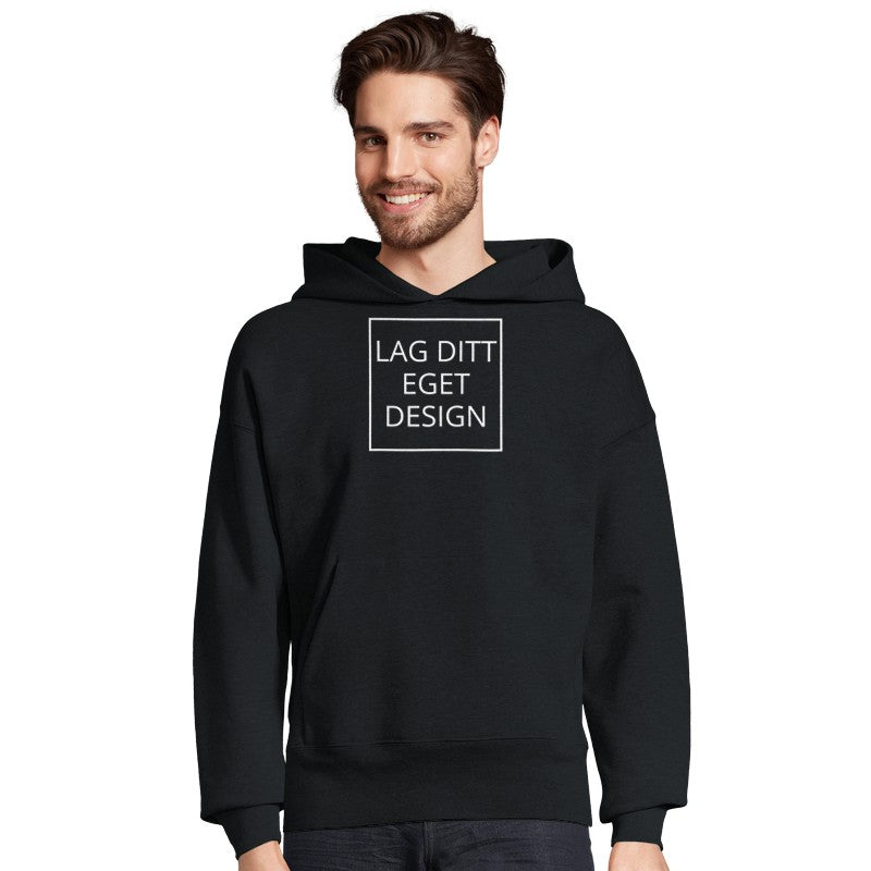 Personlig Oversized Hættetrøje med Eget Tryk | Unisex