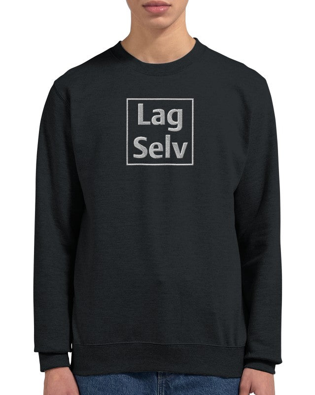 Personlig College sweatshirt med broderi – Design din egen sweatshirt
