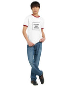Unisex Ringer T-skjorte med Eget Trykk
