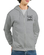 Design din egen hettejakke med broderi - Klassisk unisex zip hoodie