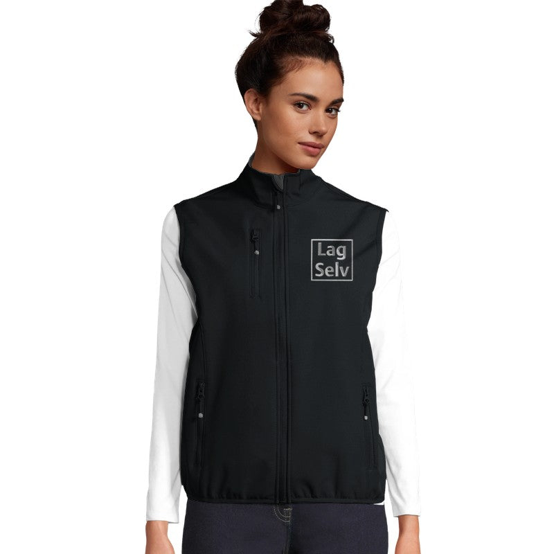 Design din egen Softshellvest for Kvinner | Personlig Broderi og Logo