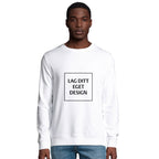 Organisk Unisex Genser med Eget Trykk | Design Din Egen Crewneck Sweatshirt