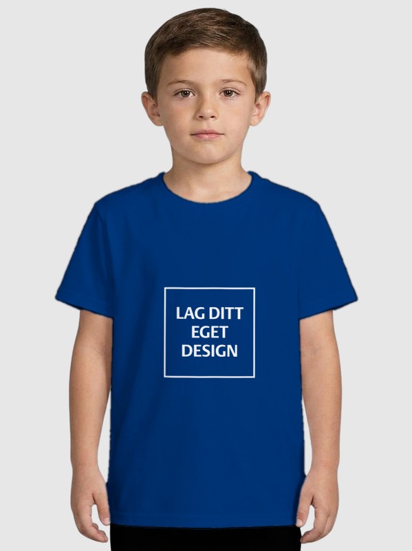 Åndbar Børne Sport T-shirt med Eget Tryk | Hurtigtørrende Trænings-T-shirt