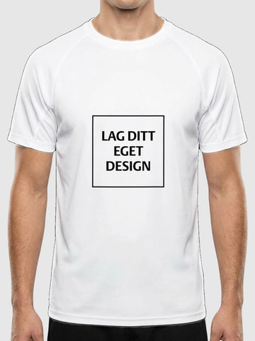 Ultralet Teknisk Unisex T-shirt med Eget Tryk | Slidstærk Sport