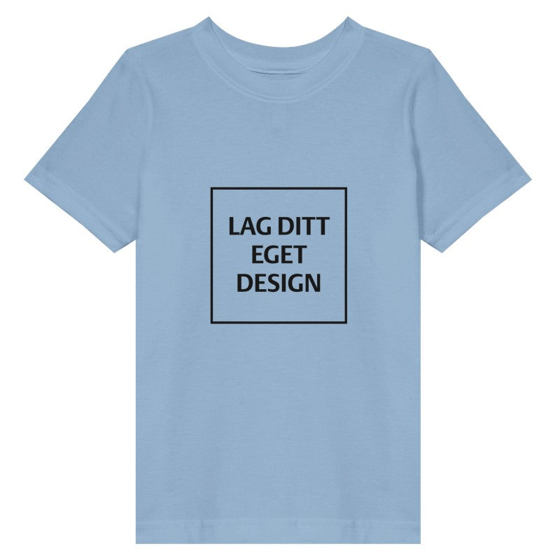 Blød småbørns T-shirt i fin jersey med eget tryk