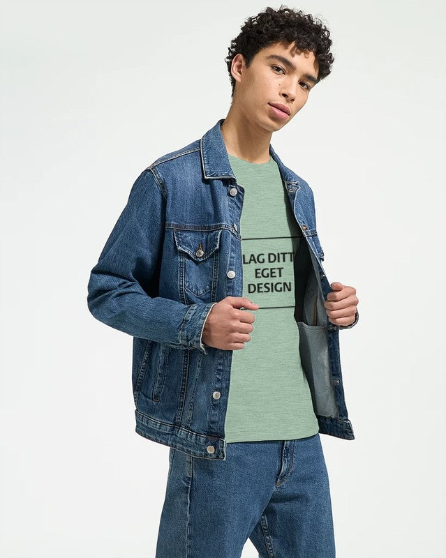 Design Din Egen Triblend T-skjorte | Myk Unisex T-skjorte med Eget Trykk