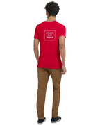 Design din egen Premium Unisex V-hals T-shirt med eget tryk