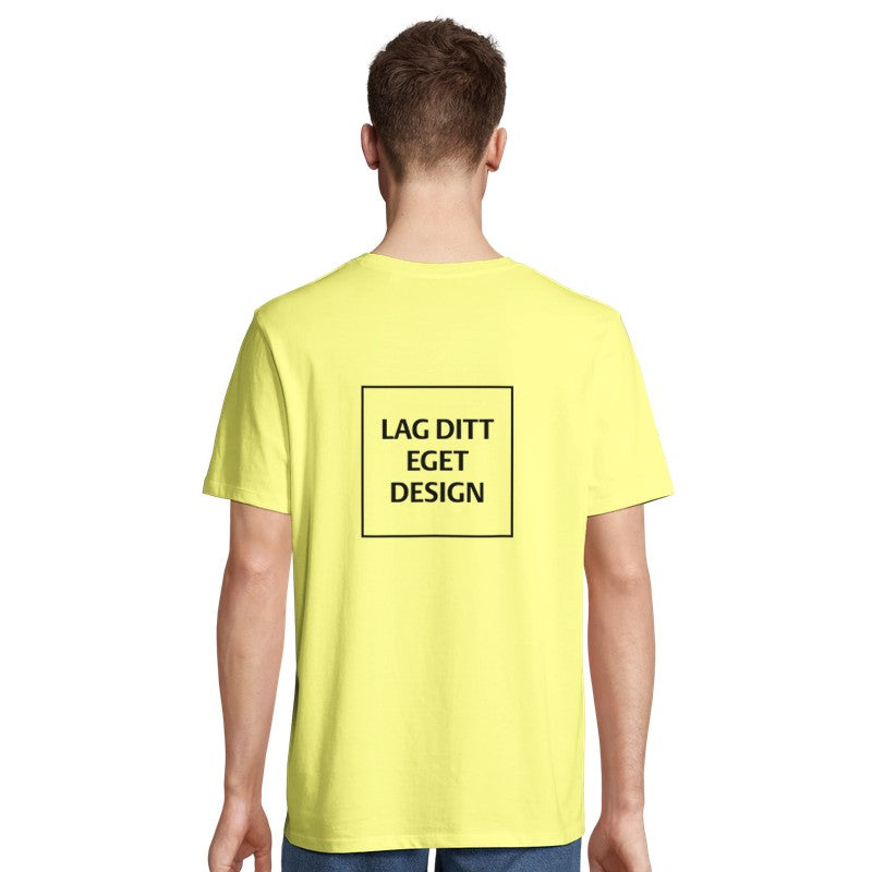 Design Din Egen Økologiske Unisex T-skjorte | T-skjorte Med Eget Trykk