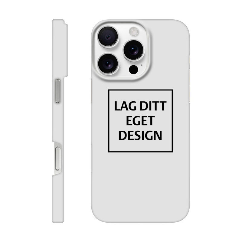 Personlig Slim Deksel for iPhone | Eget Trykk