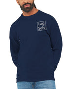 Personlig Unisex Langærmet T-shirt med Broderi – Design Din Egen