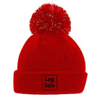Junior Reflective Bobble Beanie | Beechfield B406B