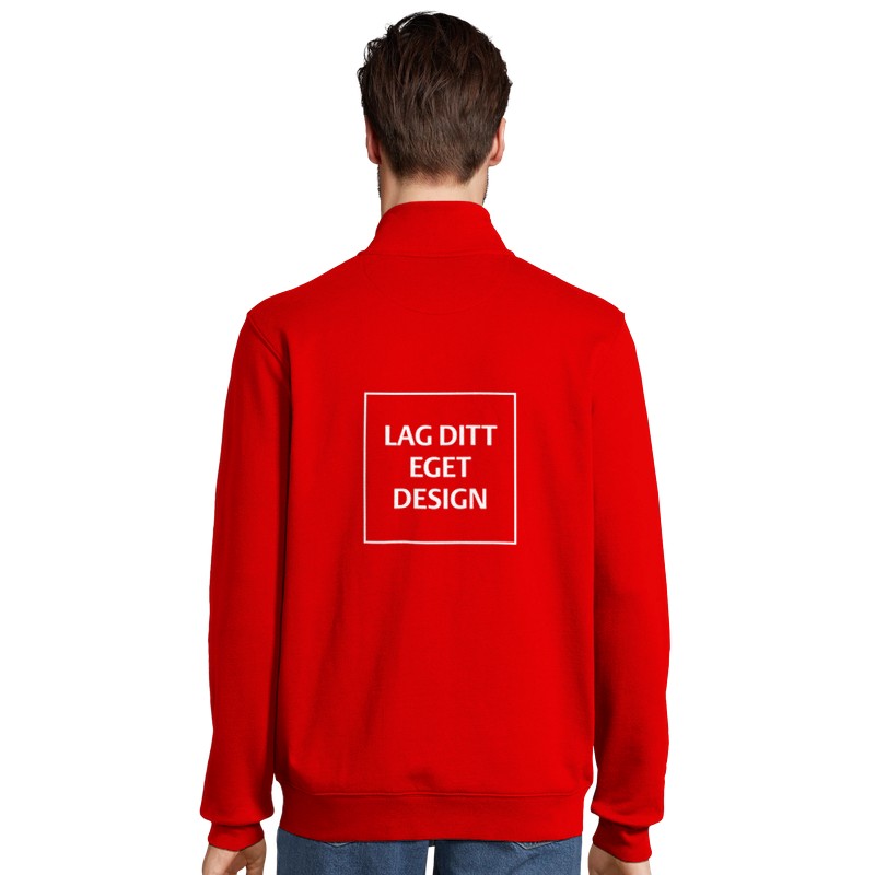 Design din egen sweatshirt med lynlås | Personligt tryk på Full-Zip Sweatshirt