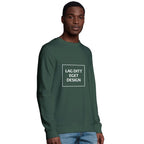 Organisk Unisex Genser med Eget Trykk | Design Din Egen Crewneck Sweatshirt