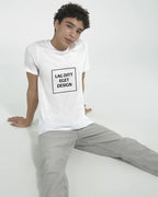 Design din egen Polycotton Unisex T-skjorte med trykk – Personlig stil og komfort