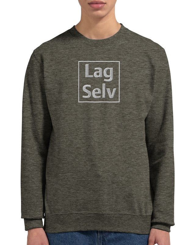 Personlig College sweatshirt med broderi – Design din egen sweatshirt