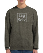 Personlig College sweatshirt med broderi – Design din egen sweatshirt