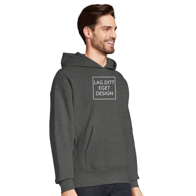 Personlig Oversized Hættetrøje med Eget Tryk | Unisex