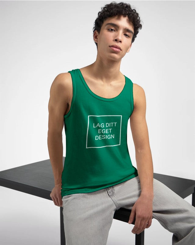 Premium Unisex Tanktopp med Eget Trykk | Design Din Egen