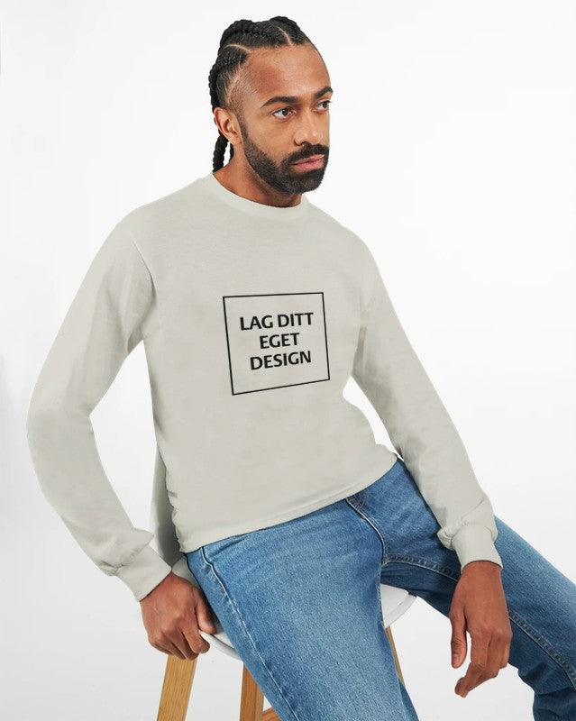 Klassisk Langermet T-skjorte for Eget Trykk – Design din personlige stil