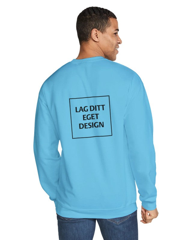Personlig College Sweater med Eget Tryk | Design Din Logo Sweater