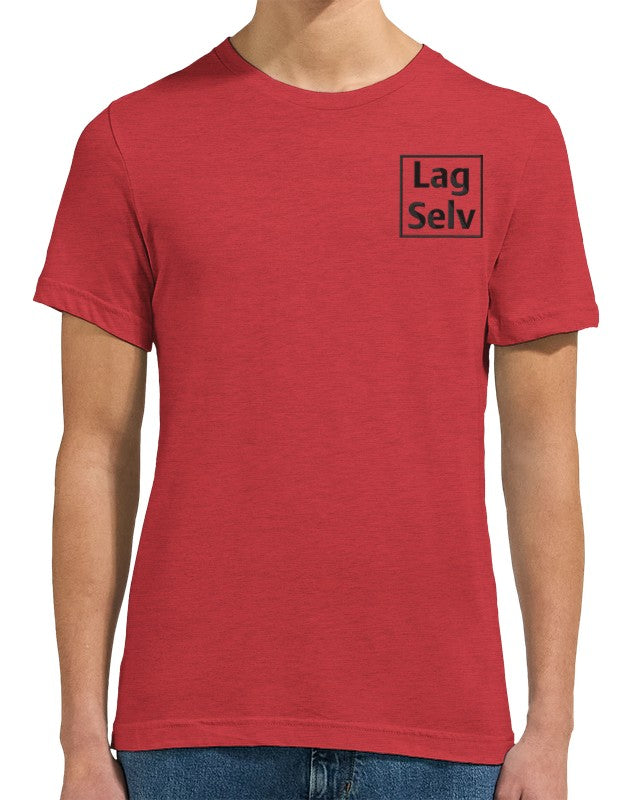 Design din egen Triblend Unisex Crewneck T-shirt med Broderi