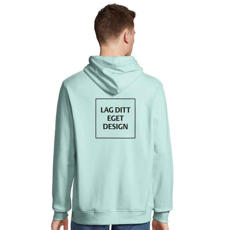 Design din egen økologiske hættetrøje med tryk | Personlig Unisex Hoodie