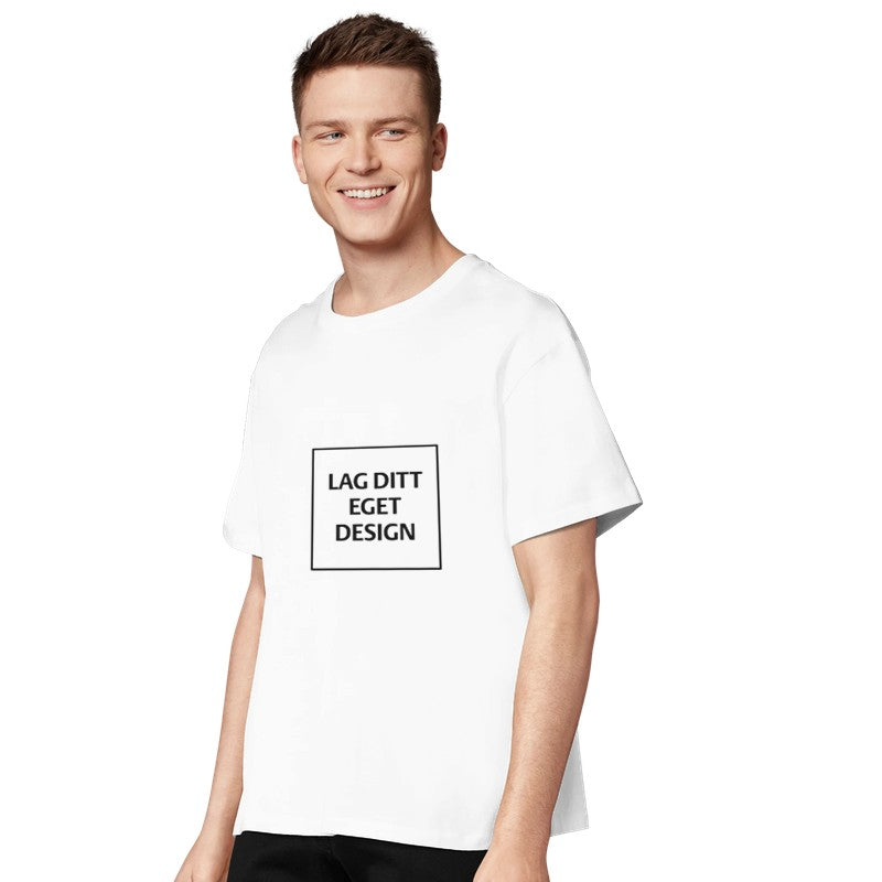 Design Din Egen Oversized T-skjorte | T-skjorte Med Eget Trykk